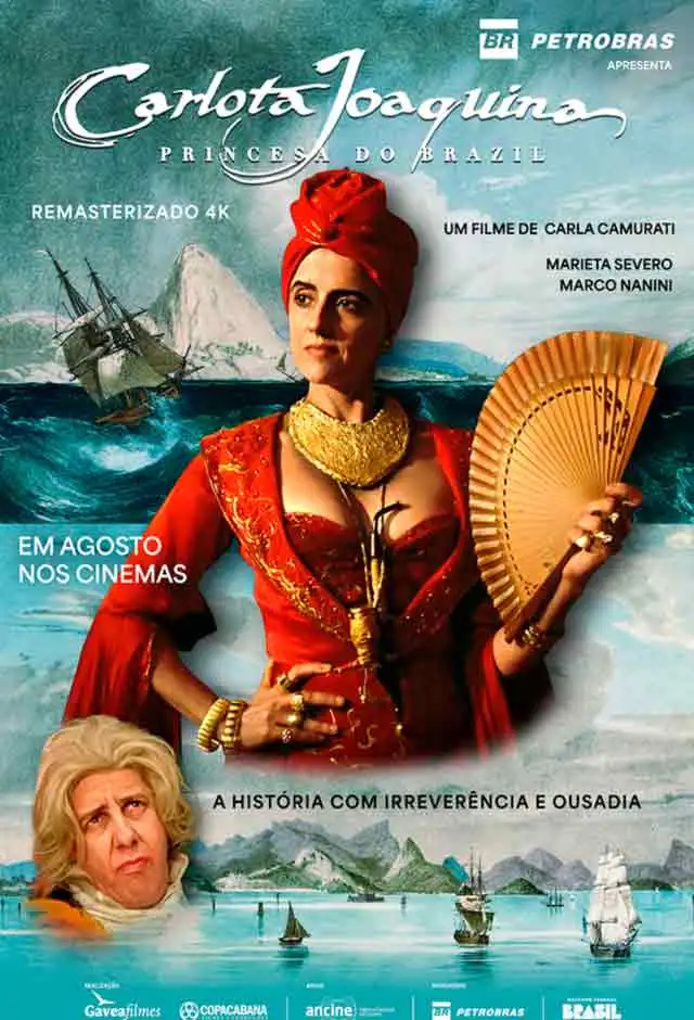 Filme “Carlota Joaquina” volta aos cinemas depois de 30 anos