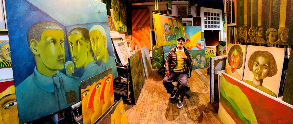 Obras fantasiosas de Zélio Alves Pinto ganham destaque na MaPa