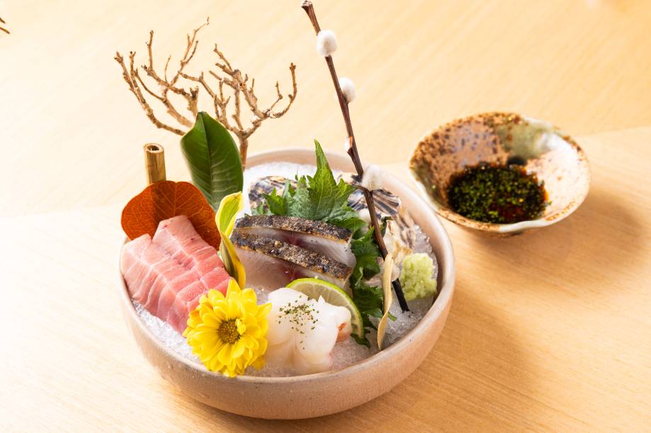 Ryo Gastronomia: seleção de sashimis