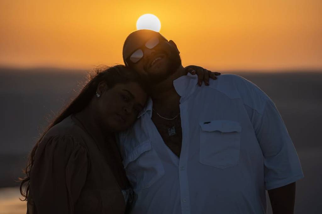 Gominho visita Aparecida (SP) em homenagem à Preta Gil