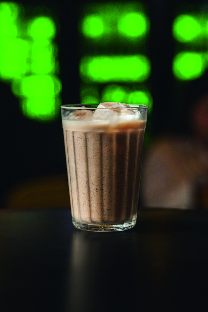 Batida de p&atilde;o de mel