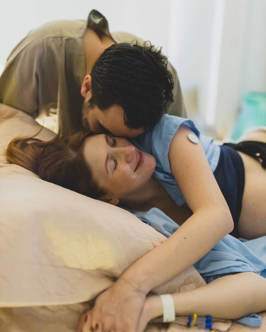 Dani Calabresa anuncia o nascimento de seu primeiro filho