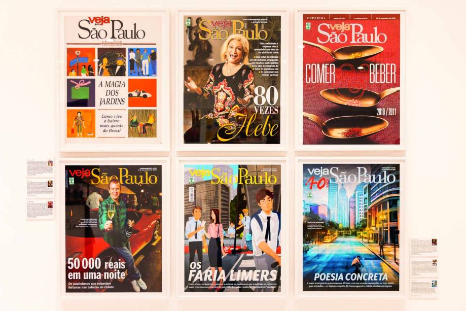 Capas selecionadas
