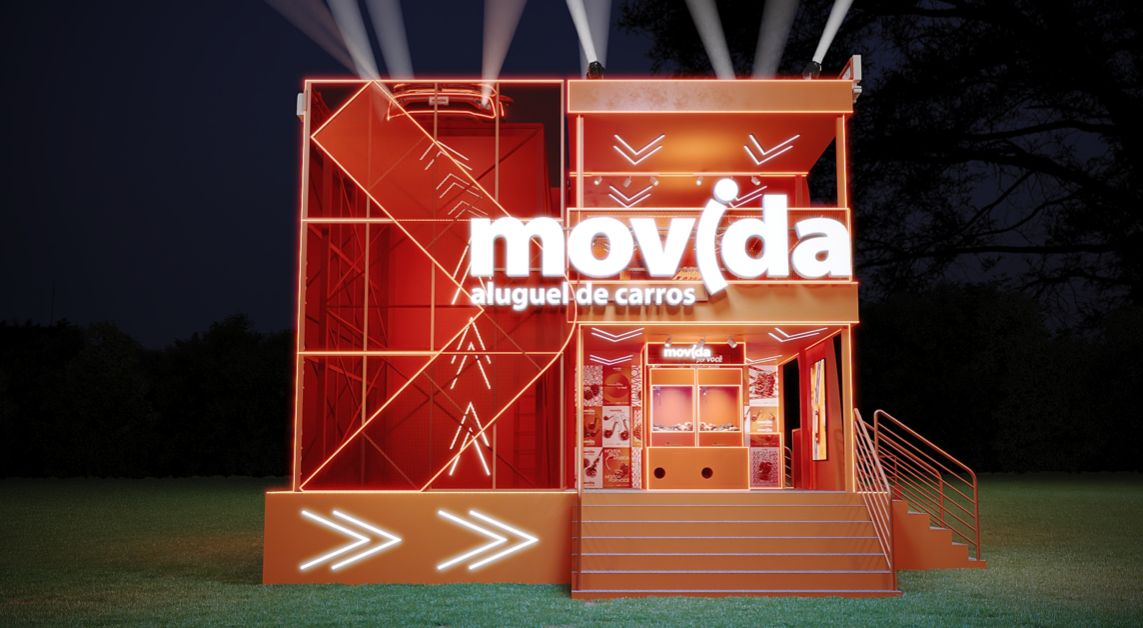 Estande da Movida no The Town
