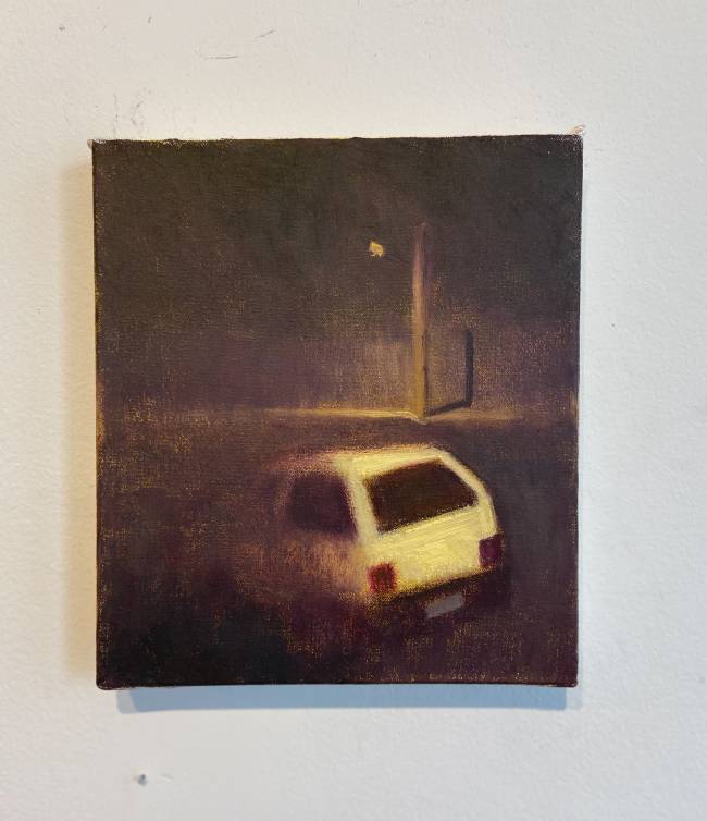sp-arte rotas crédito Cortesia Galeria Leonardo Leal. Gustavo Diogenes – Uno para Caravaggio II, 2025 – Óleo sobre tela – 25×22 cm sp-arte-rotas-gustavo-diogenes