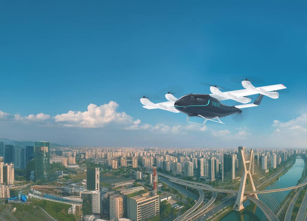 Revo larga na frente rumo à mobilidade aérea do futuro