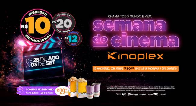 Promoção Kinoplex Promoção Kinoplex