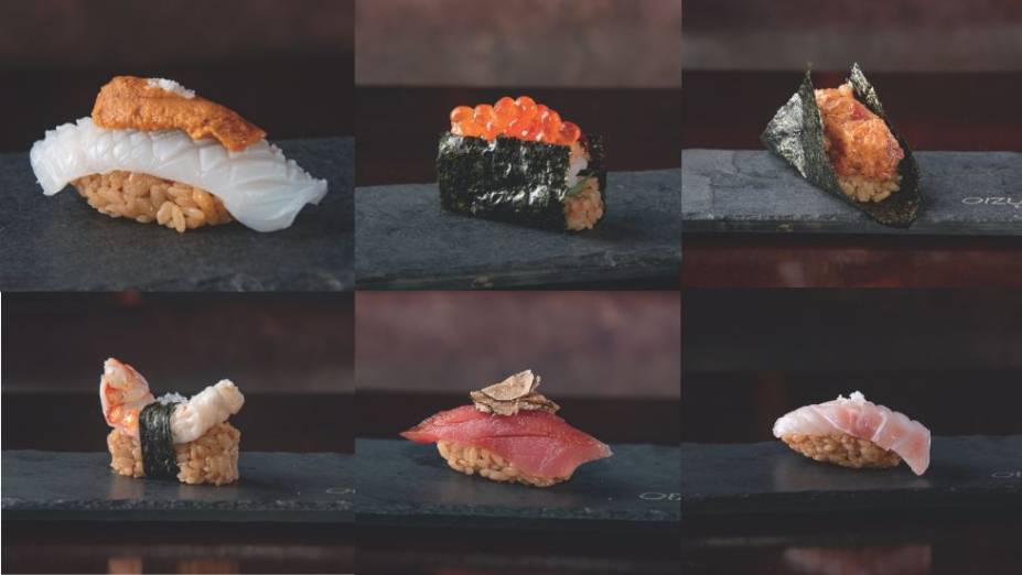 Oizumi Sushi: degustação de sushis