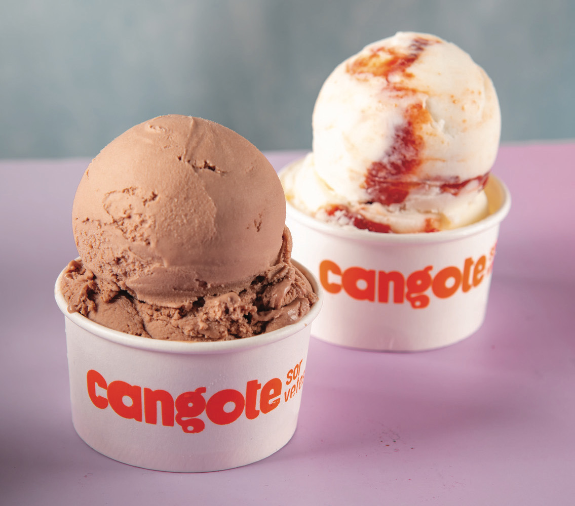 Sabores da Cangote: chocolate da Bahia e nata com goiabada