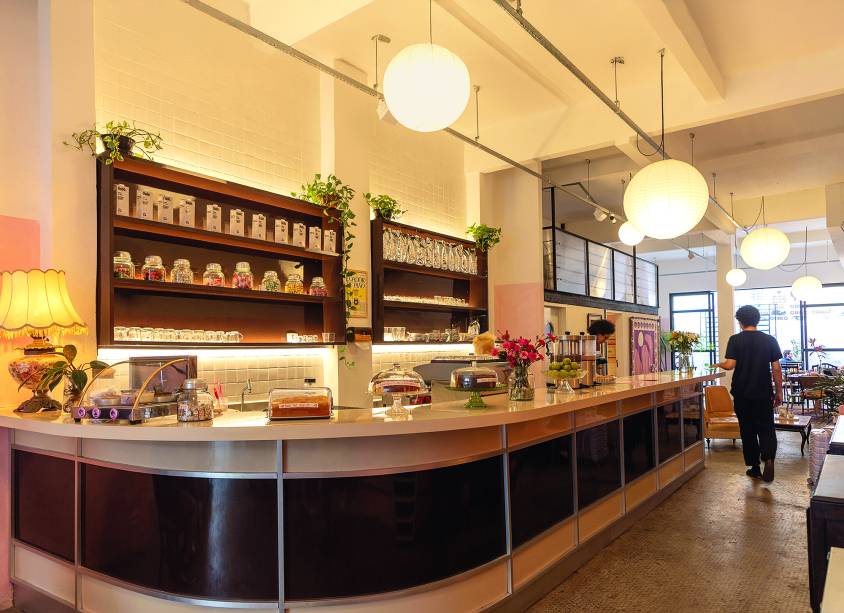 O Bibelô: ambiente retrô e decoração em tons de rosa O Bibelô: ambiente retrô e decoração em tons de rosa