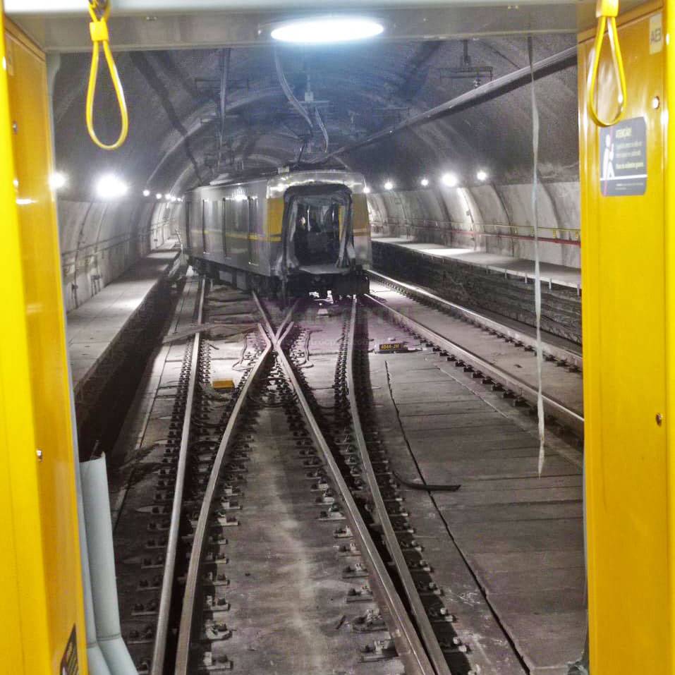 Linha 4-Amarela volta a operar em trecho afetado por descarrilhamento