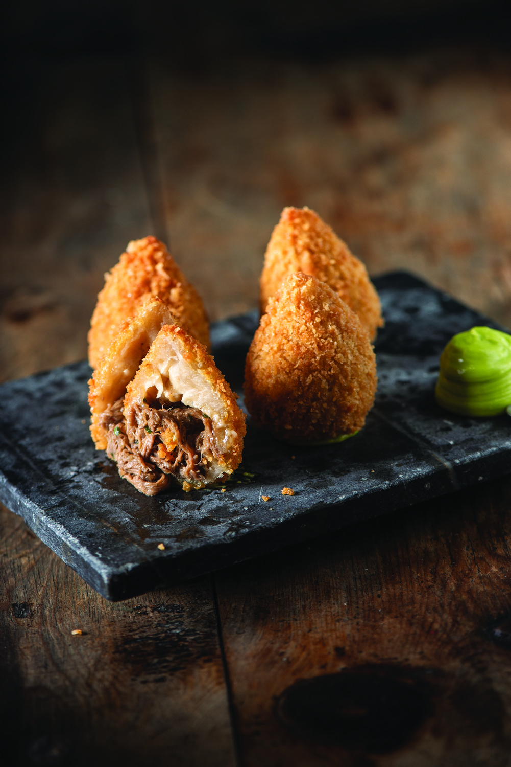 Coxinha de pato no tucupi do Lupe