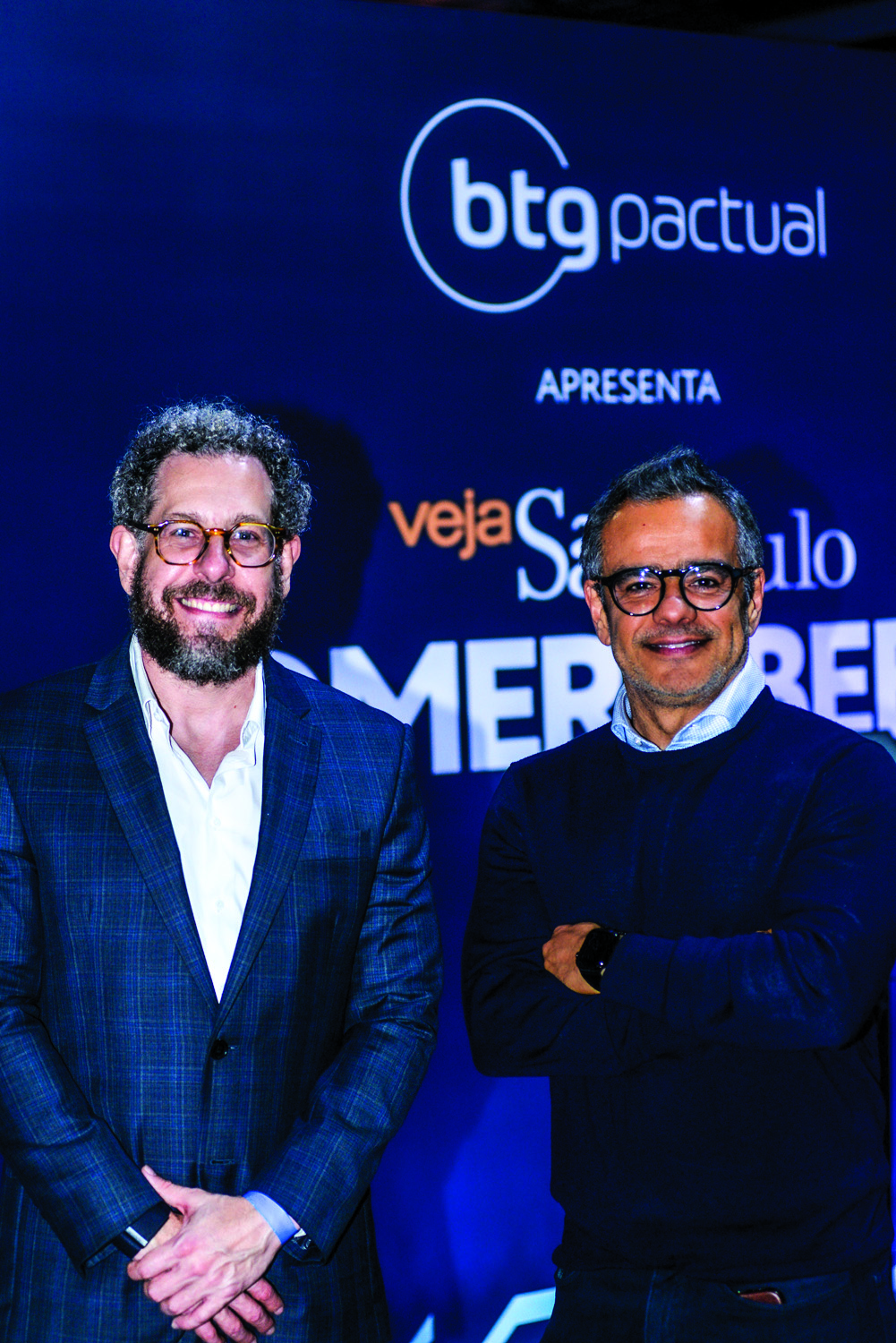 O publisher da Editora Abril, Fabio Carvalho, e o CEO da empresa, Mauricio Lima