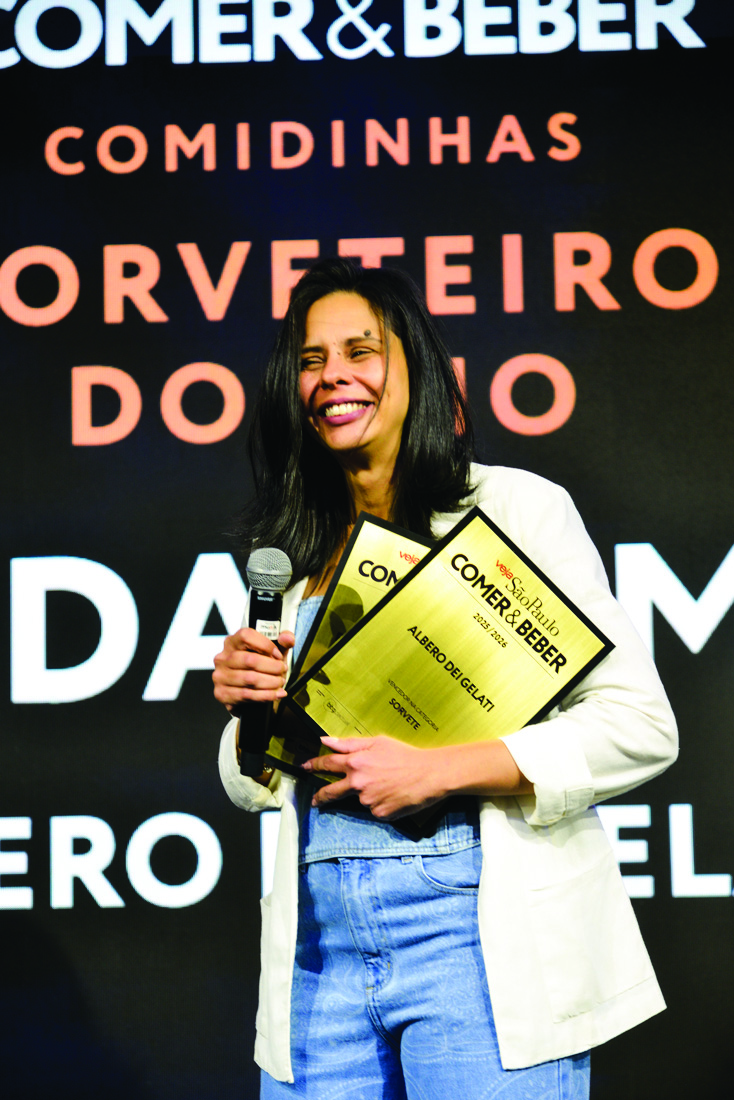 A sorveteira Fernanda Pamplona, da Albero dei Gelati