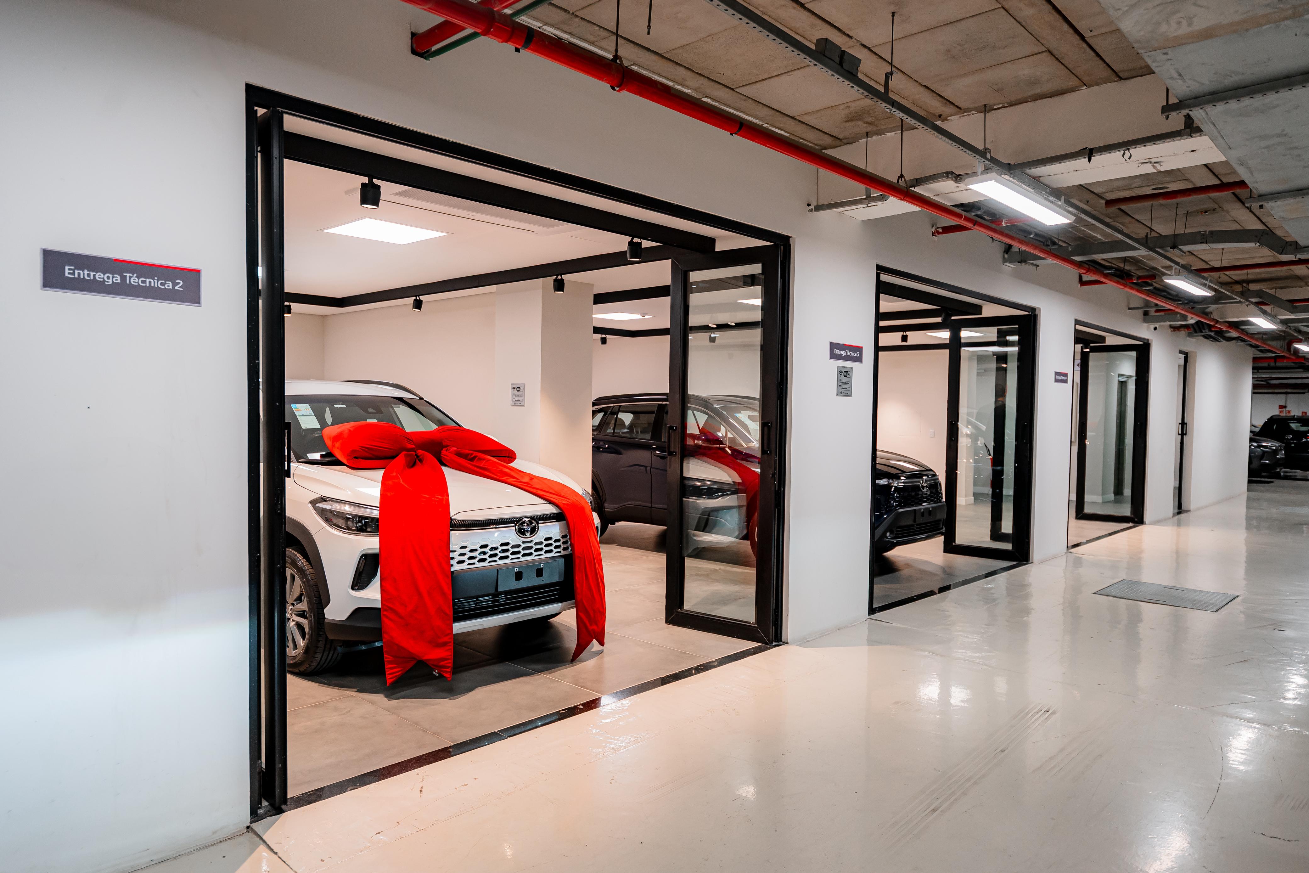 T-Line Toyota, flagship da marca em Congonhas