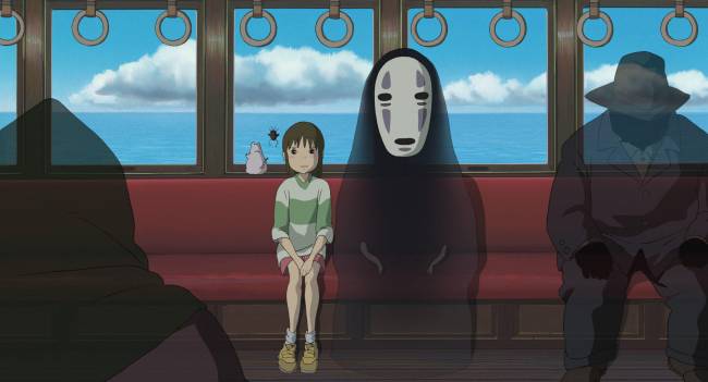 Cena de 'A Viagem de Chihiro'