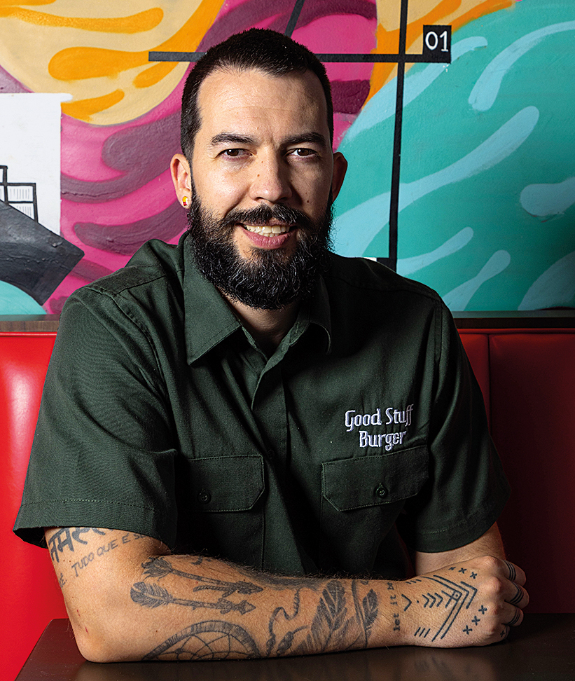 Good Stuff Burger: o propriet&aacute;rio, Rafael Capelo