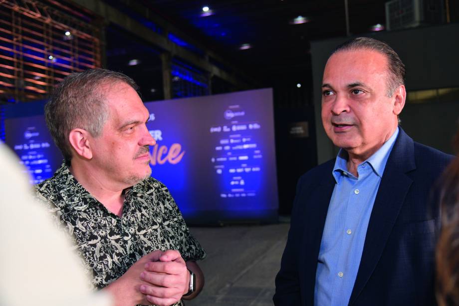 Comer & Beber Experience 2025: Lorençato e Roberto de Lucena (secretário estadual de Turismo e Viagens) Comer & Beber Experience 2025: Lorençato e Roberto de Lucena (secretário estadual de Turismo e Viagens)