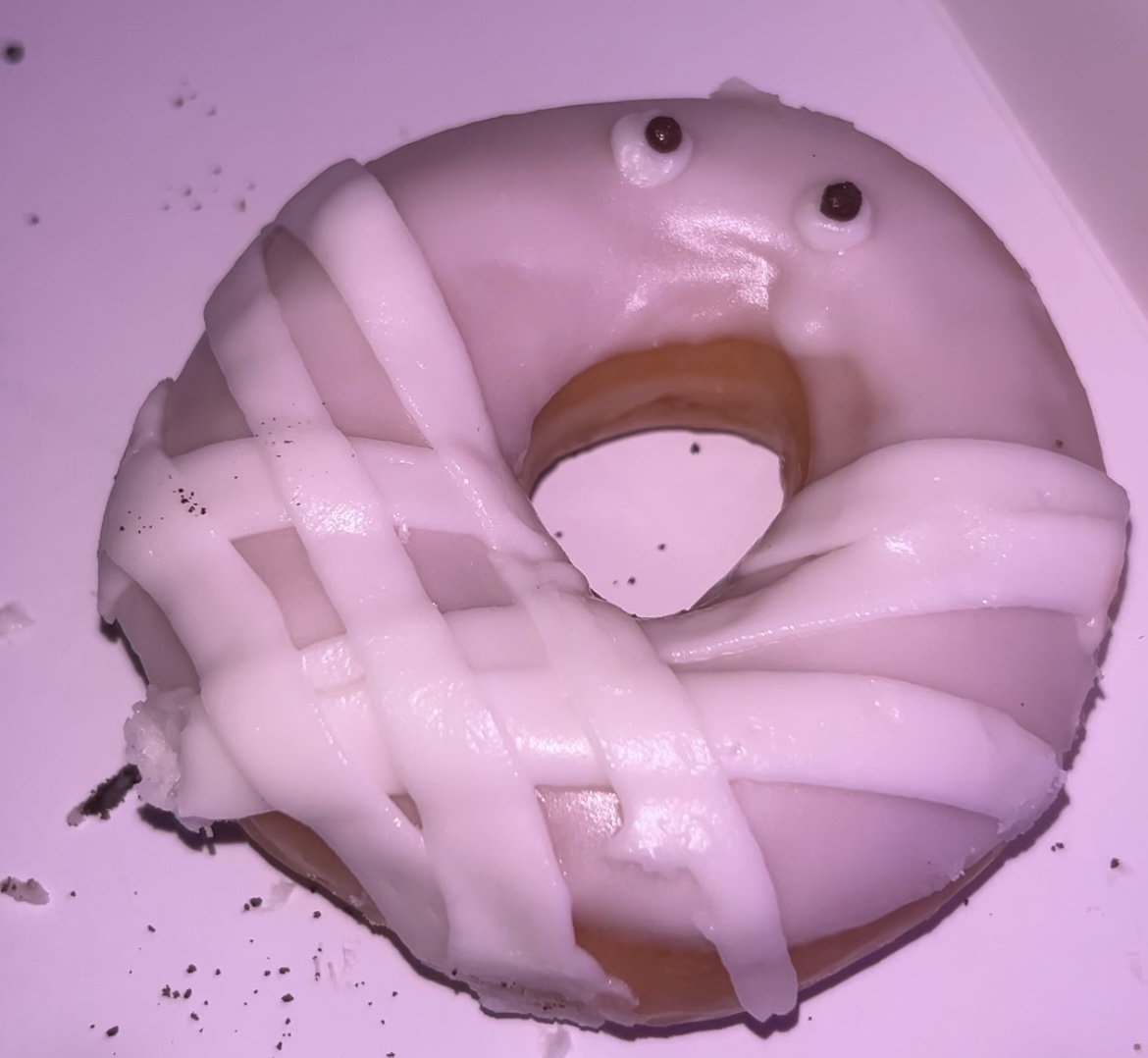 Krispy Kreme: donut mummy cheesecake