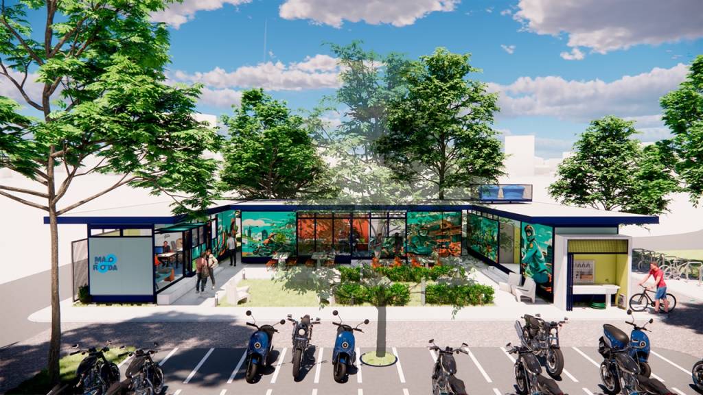 TV, microondas e wi-fi: saiba como será o ponto de apoio para motoboys em SP