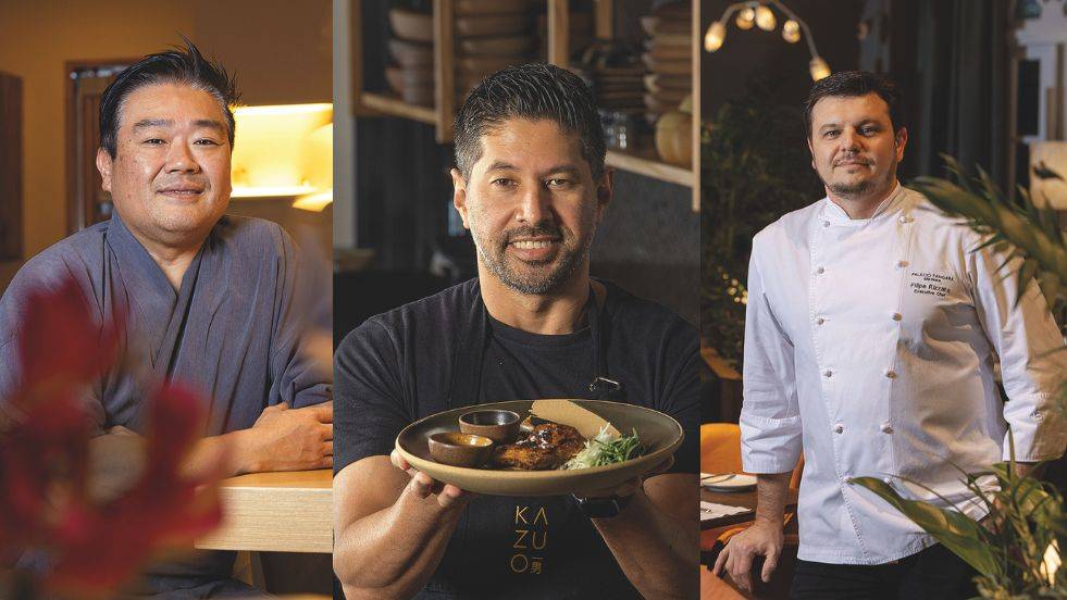 Jantar Chefs pela Cura traz receitas de três chefs no Palácio Tangará