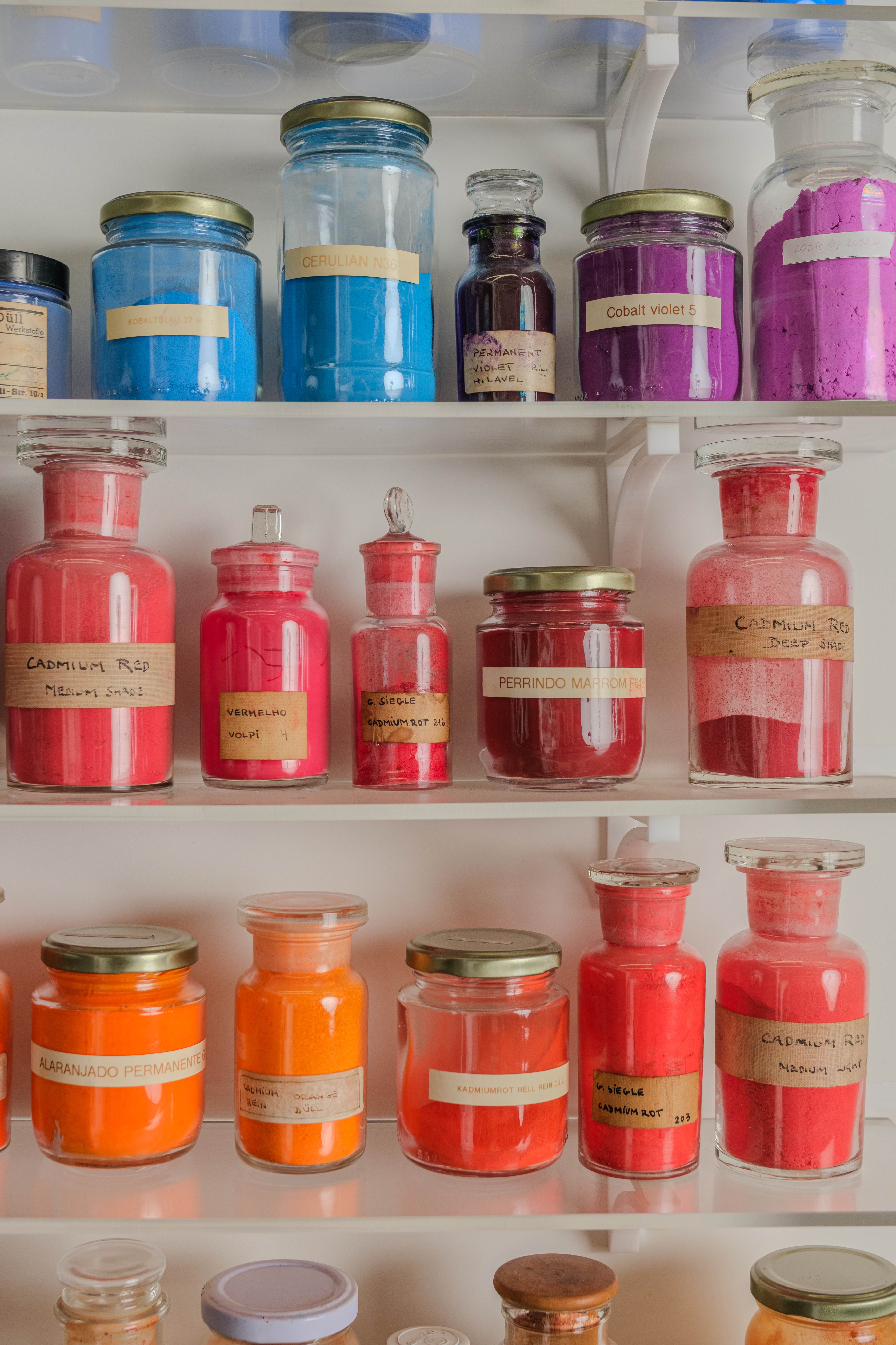 Bvlgari e Pinacoteca – Parede de Pigmentos 2