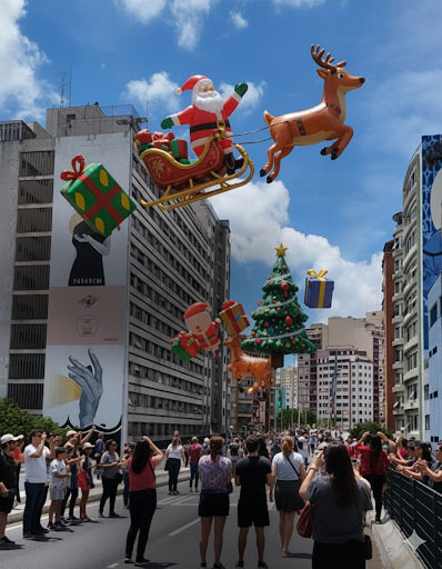 Minhocão recebe desfile de balões gigantes no sábado