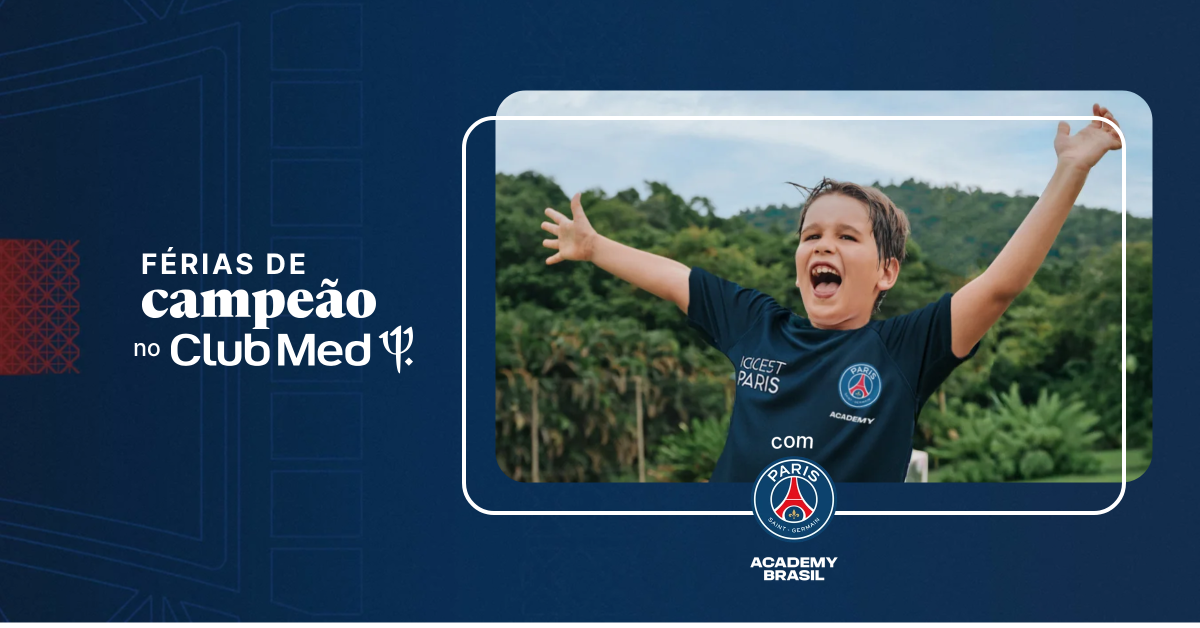 Club Med traz Camp PSG Academy para férias de janeiro no Brasil