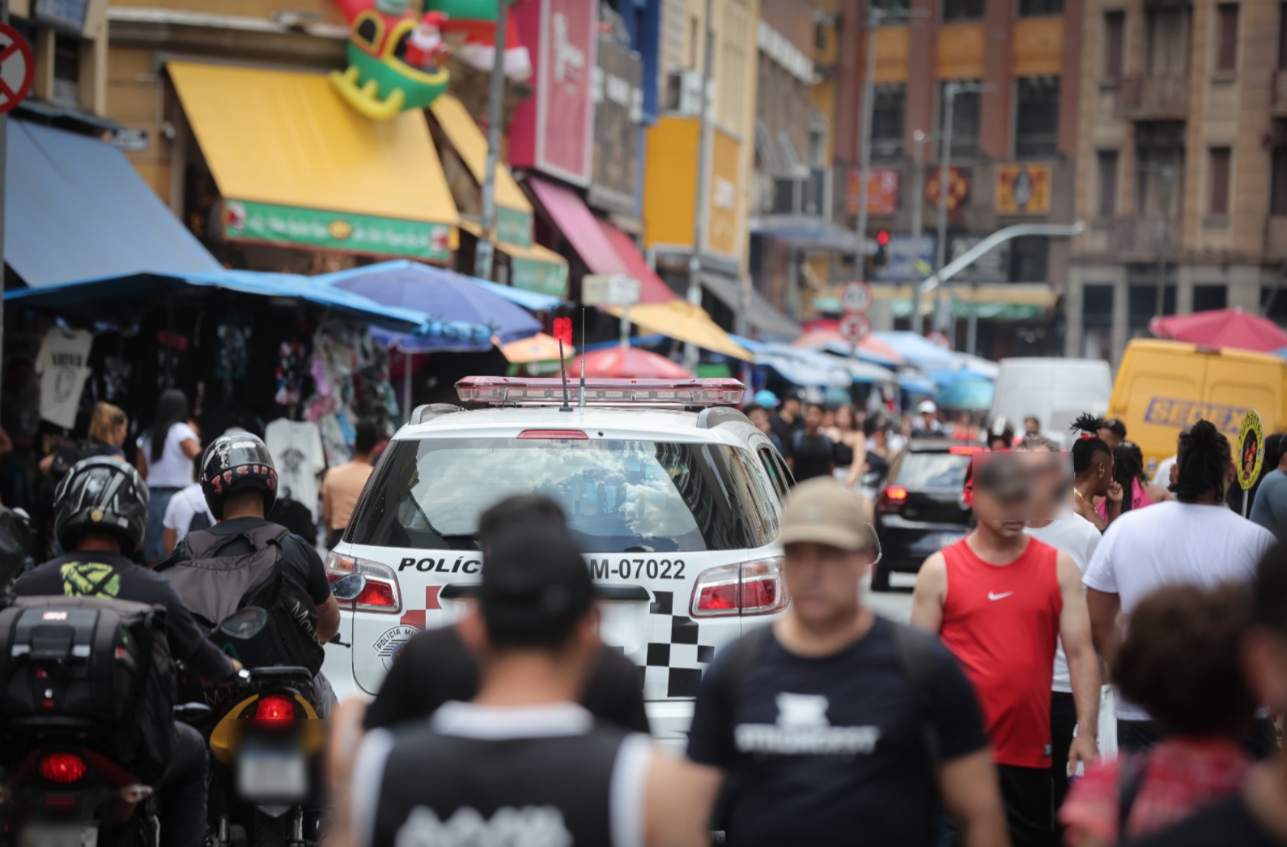 Centro de SP terá maior número de policiais neste fim de ano