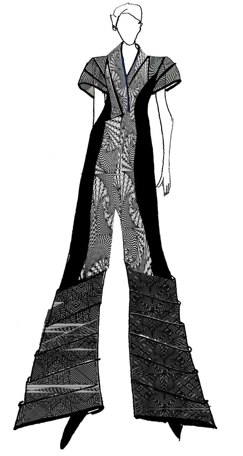 Croqui por Rog&eacute;rio Vasques