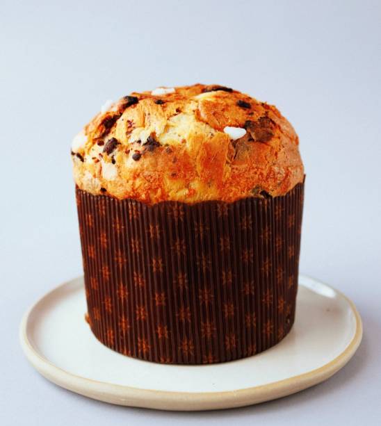 P.A.C.: panetone de dois chocolates P.A.C.: panetone de dois chocolates