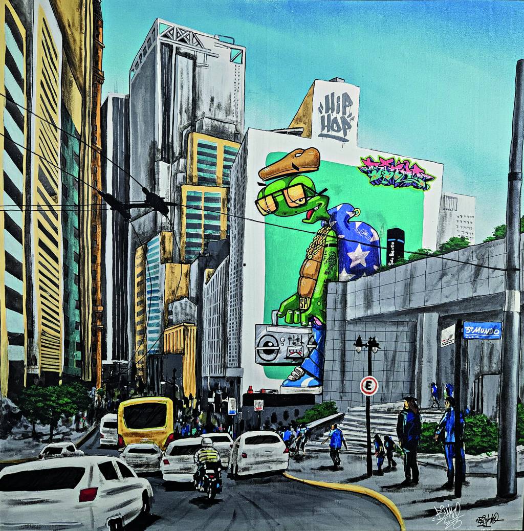 Arte urbana toma o Solar Fábio Prado no aniversário de São Paulo