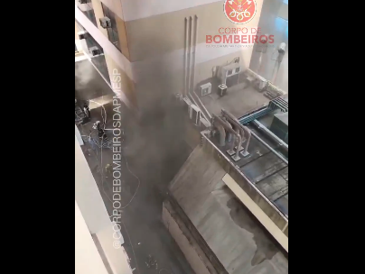 Incêndio atinge Incor em SP
