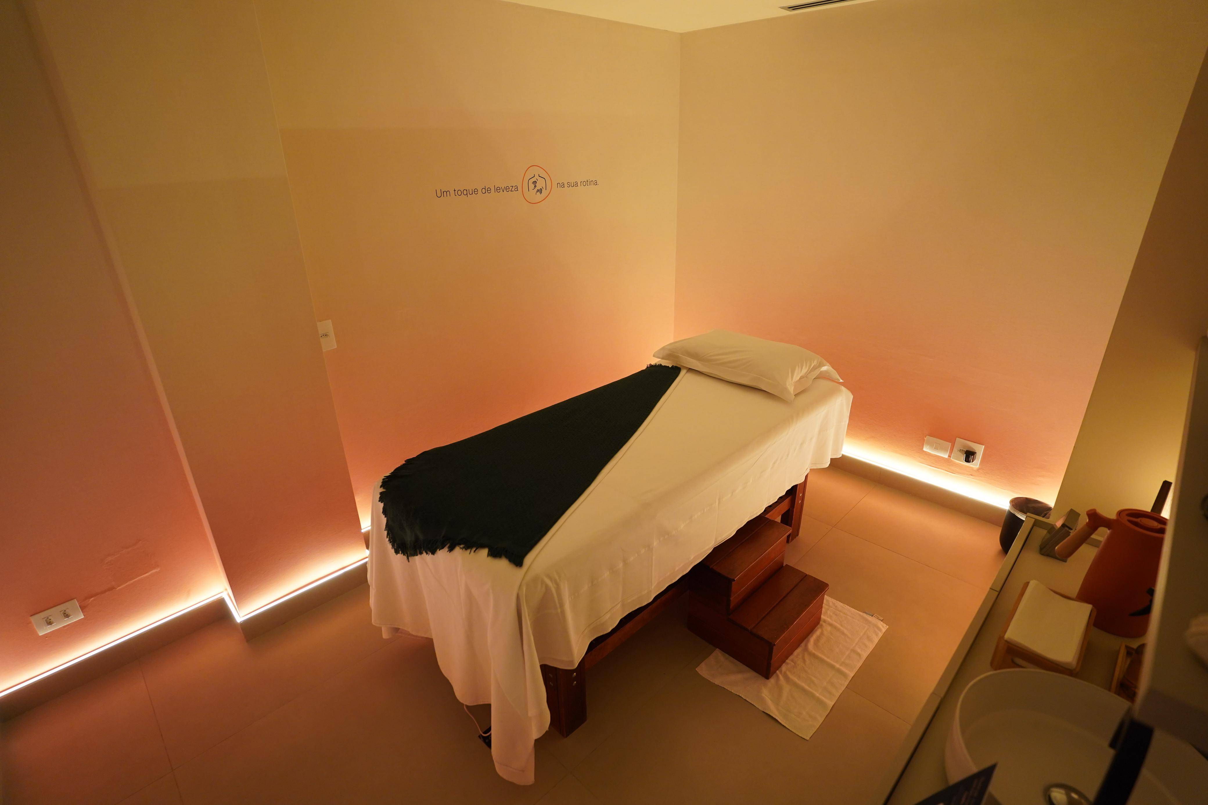 Visitamos o spa Natura dentro de um hotel cinco-estrelas