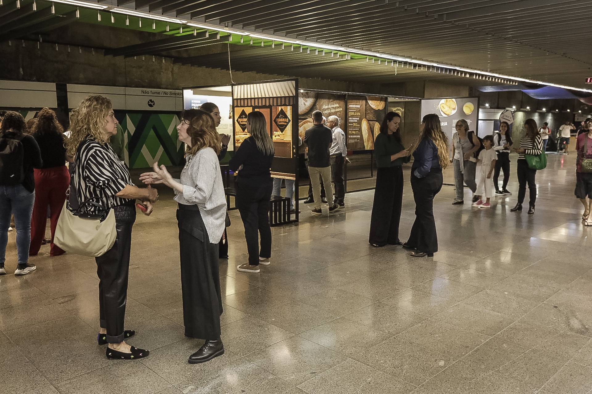 Exposição no Metrô celebra as padarias paulistanas