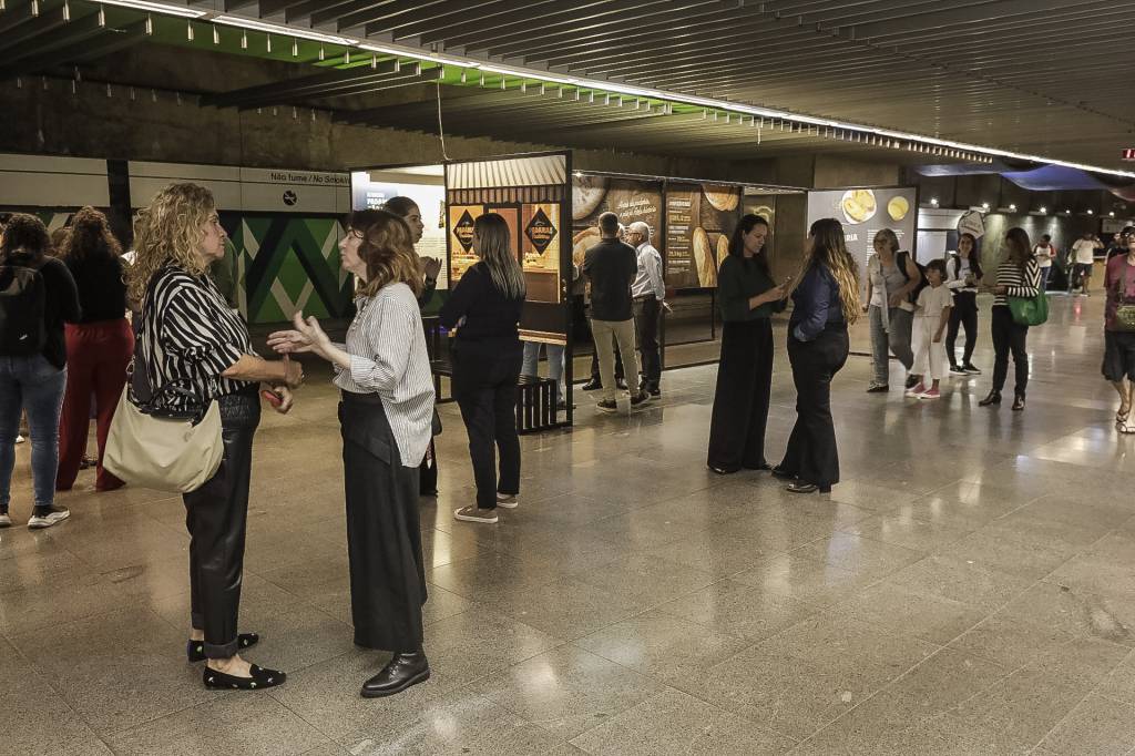 Exposição no Metrô celebra as padarias paulistanas