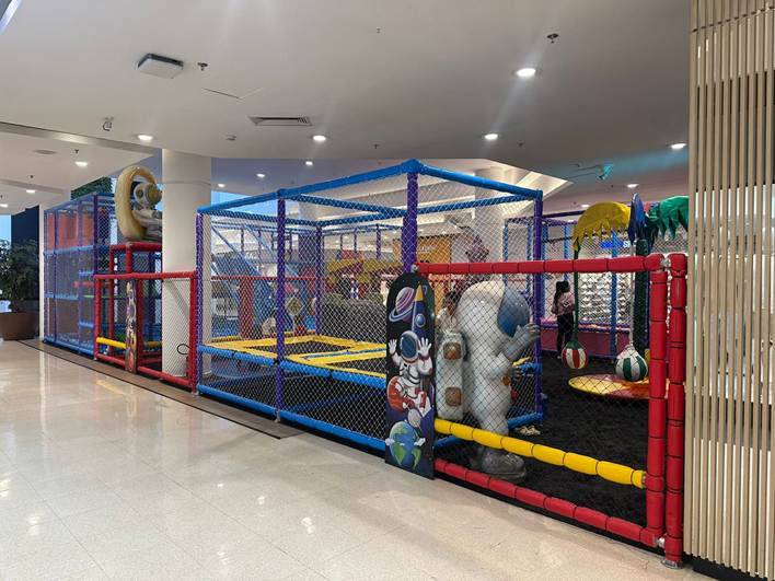 Férias escolares: Plaza Zul Shopping recebe parque infantil de diversões
