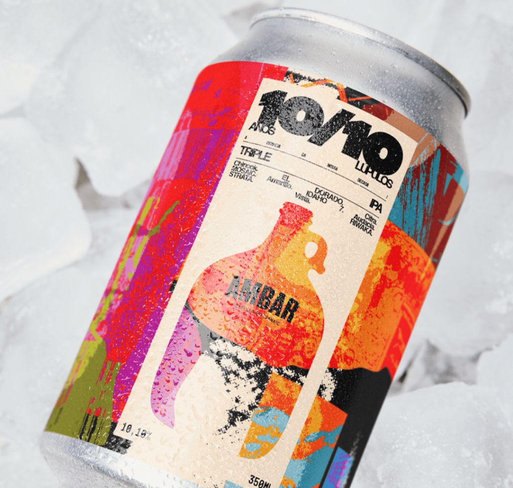 Ambar comemora uma década com cerveja triple IPA de 10 lúpulos
