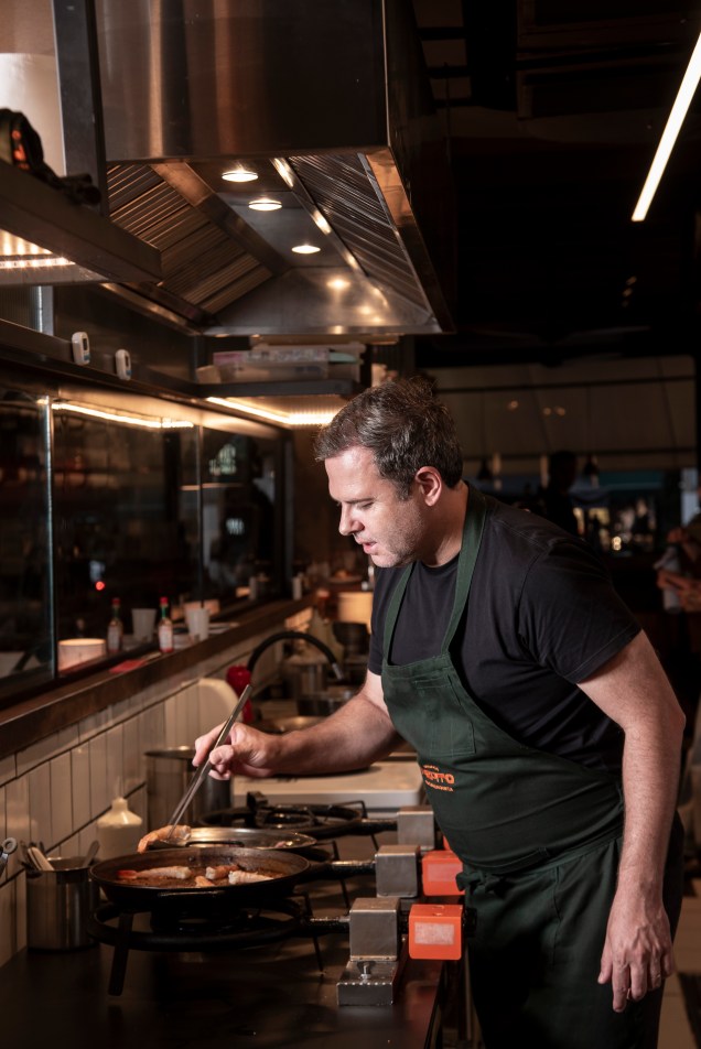 Bodega Pepito: o chef Oscar Bosch