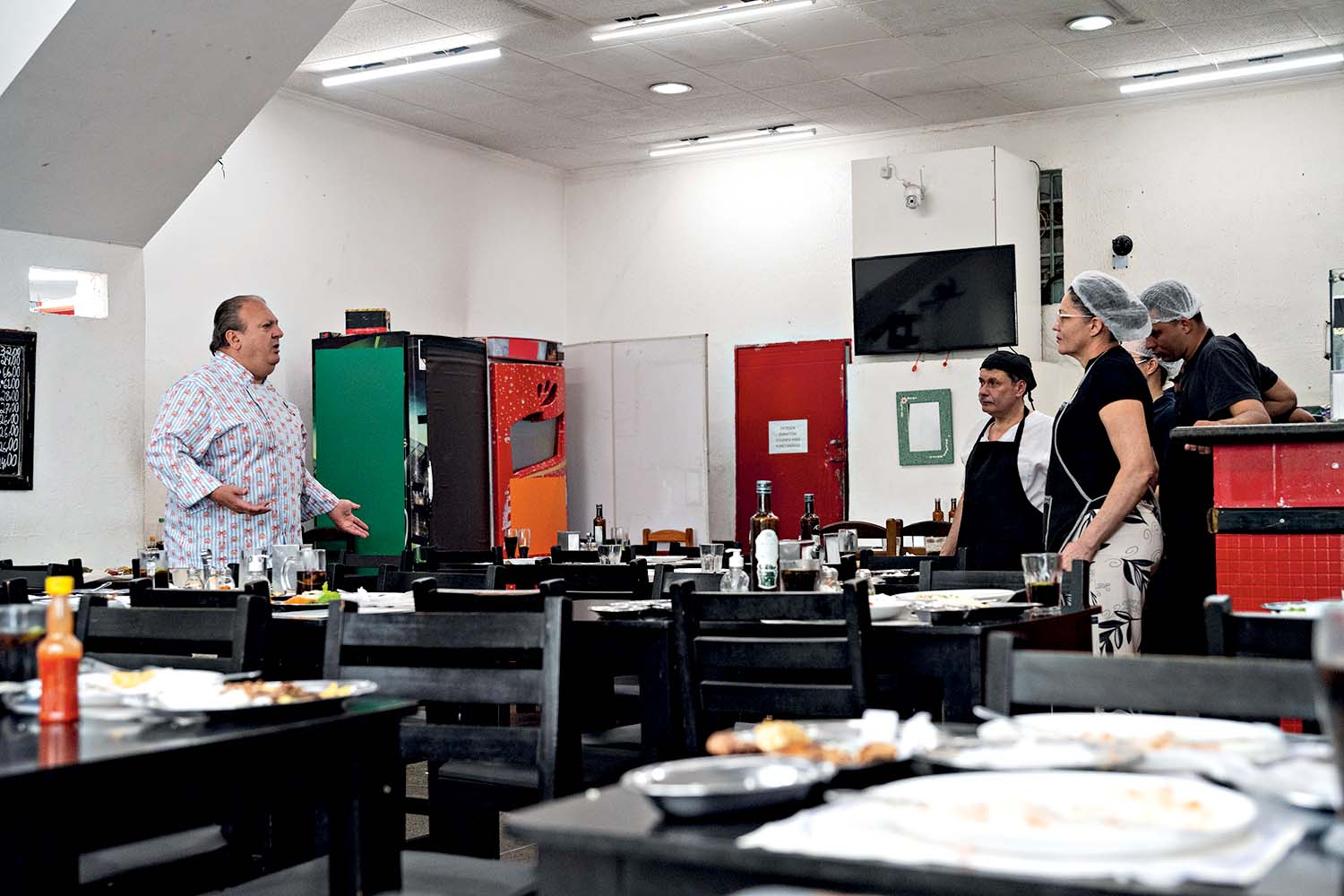 Visita do chef ao Bar do Pio