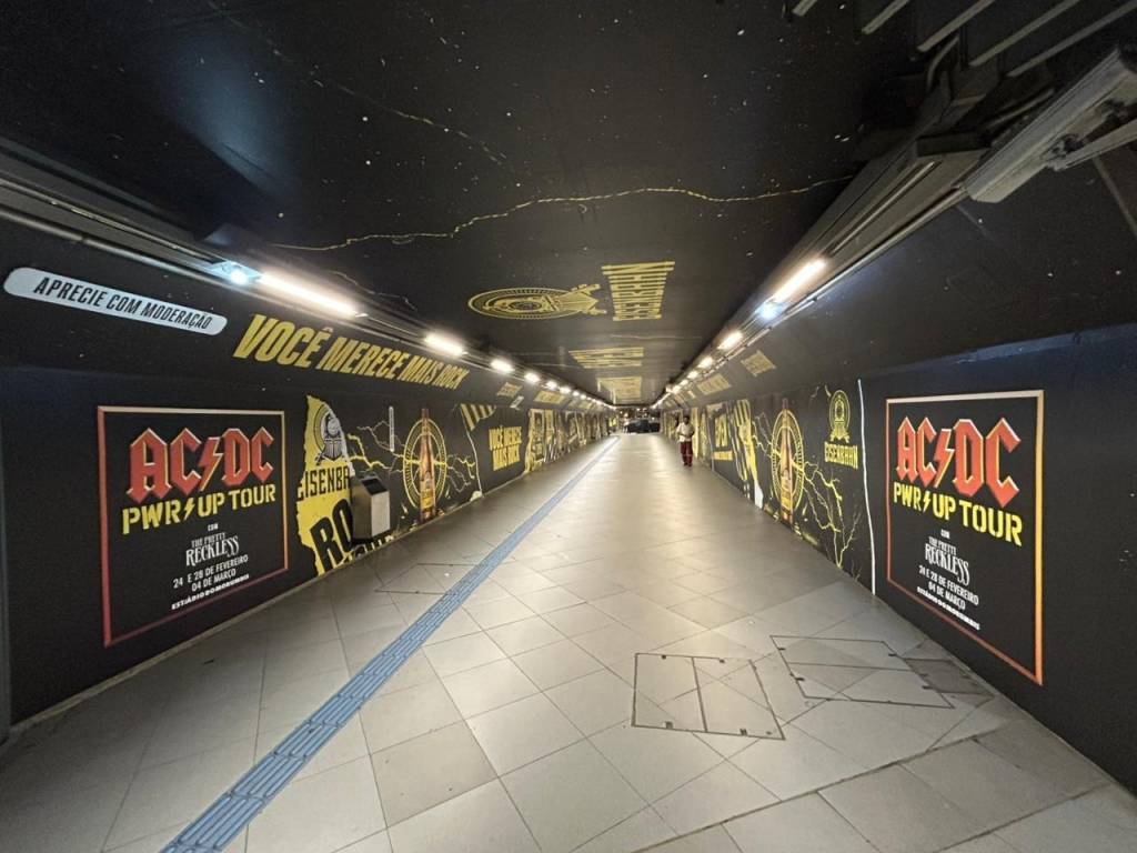 Show do AC/DC no Morumbis tem venda antecipada de cerveja no metrô