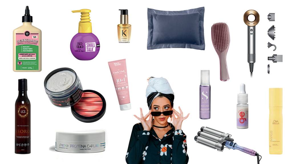 Produtos para cuidar do cabelo no verão