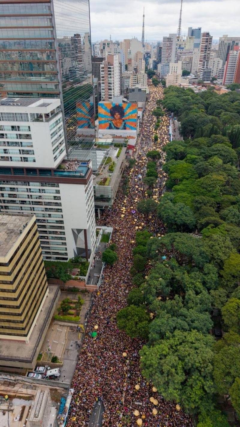 MP de São Paulo investiga superlotação em megablocos na Rua da Consolação