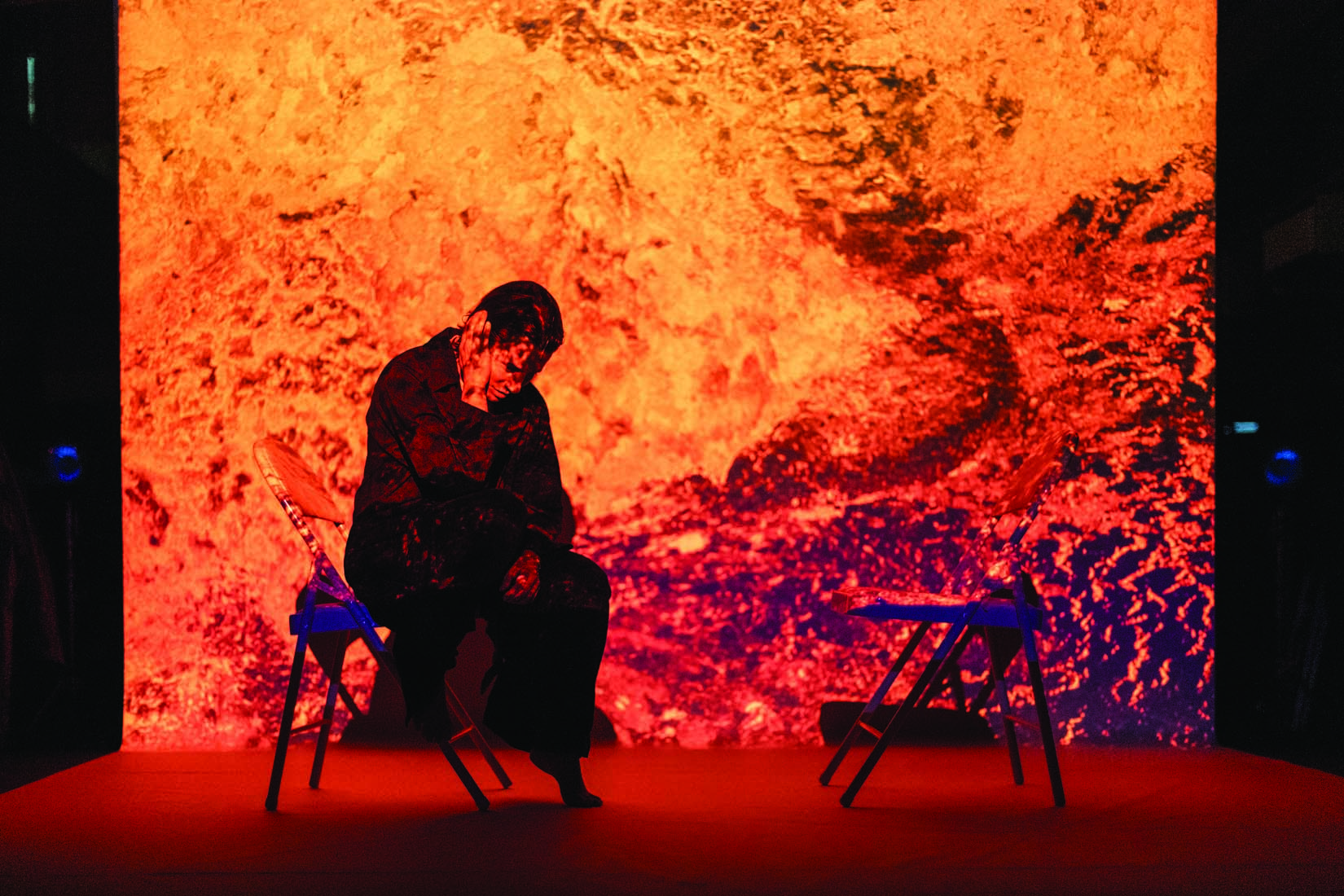Ensaio Peça teatral Autobiografia do Vermelho