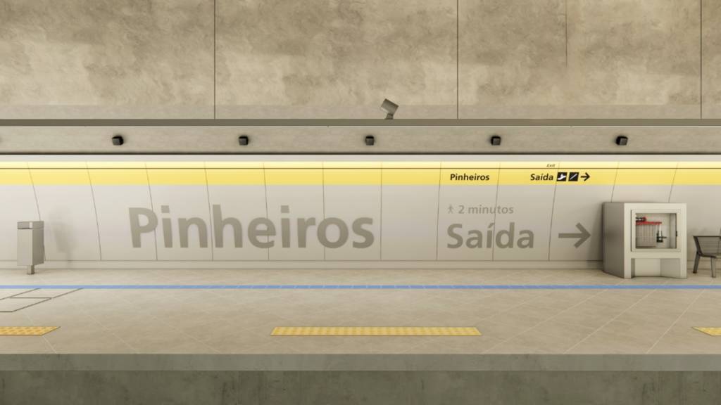 Retrofit na Linha Amarela: confira as mudanças nas estações Pinheiros e Faria Lima
