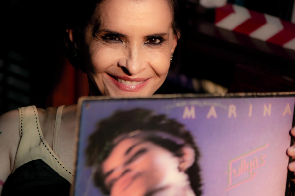 Marina Lima com o disco 'Fullgás' (1984): show do álbum no Ibirapuera