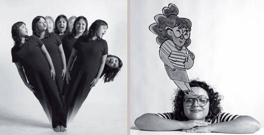 Em nova mostra, Paulo Vitale cria charges e cartoons de artistas como Laerte, Mauricio de Sousa e Ziraldo