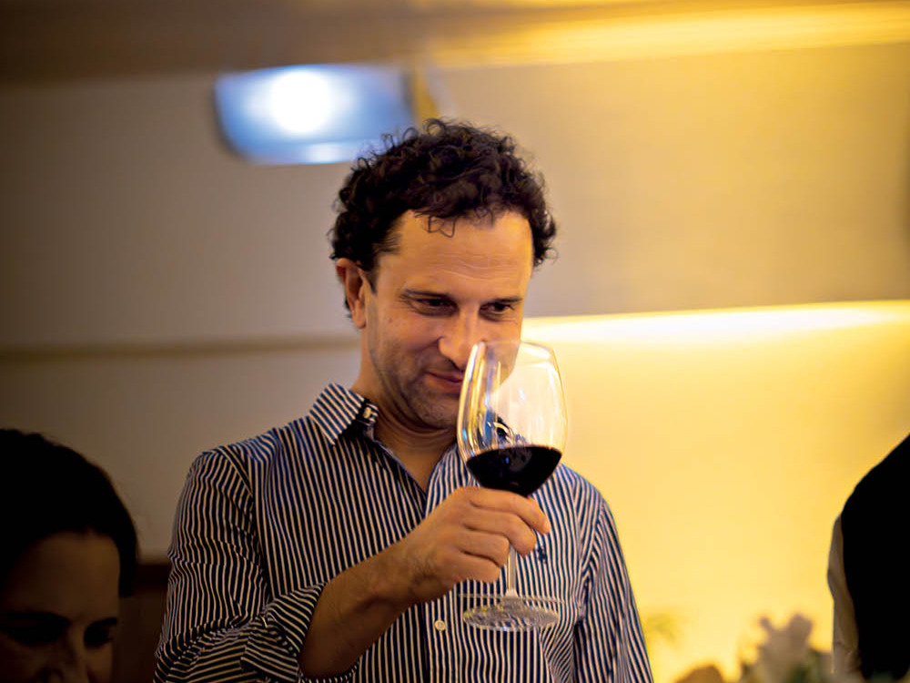 O enólogo Juan Pablo Murgia