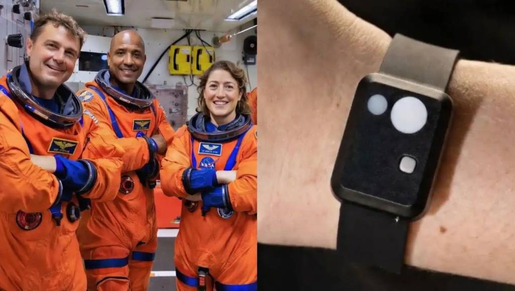 Astronautas da Artemis II usaram monitor de pulso com tecnologia feita na USP