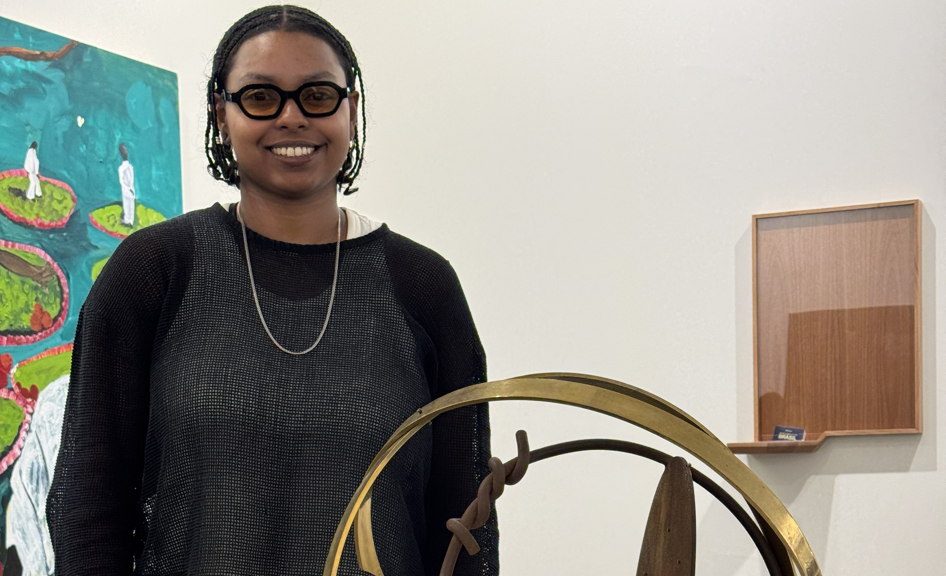 Artista carioca Siwaju está na SP-Arte